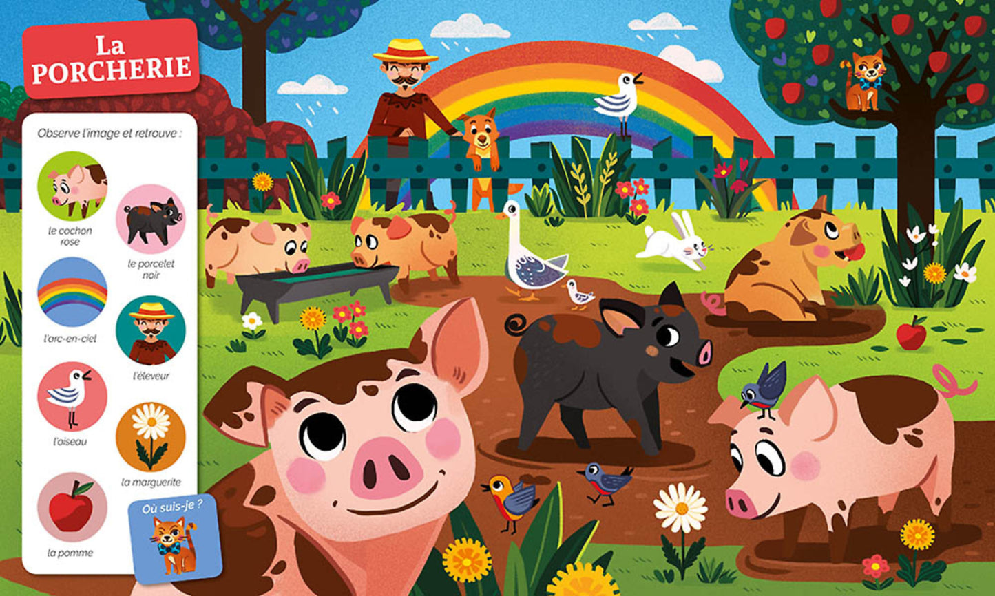 Cherche et trouve des tout-petits / A la ferme