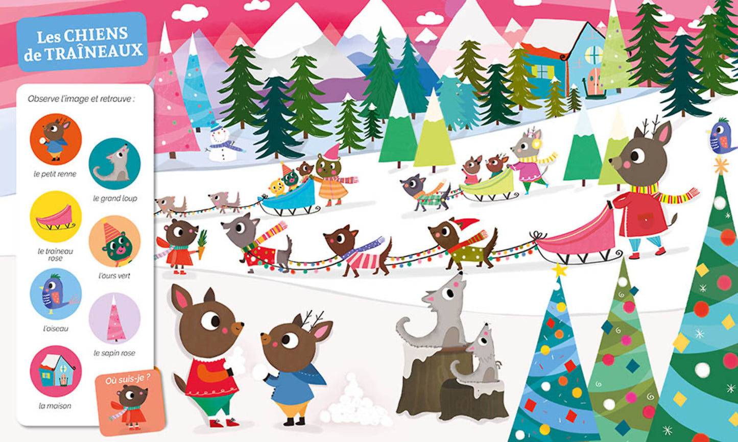 Cherche et trouve des tout-petits / Dans le froid