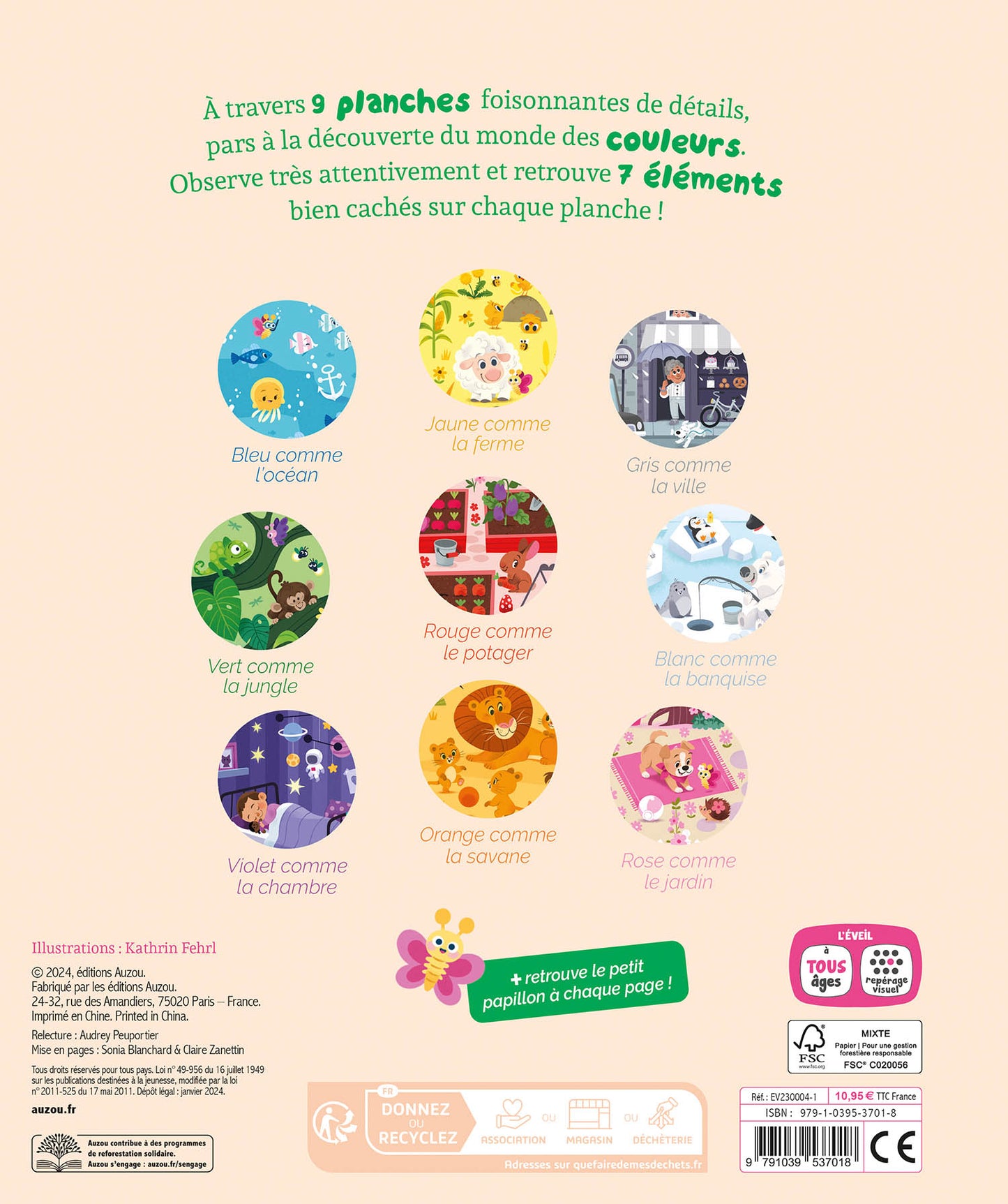 Cherche et trouve des tout-petits / Les couleurs