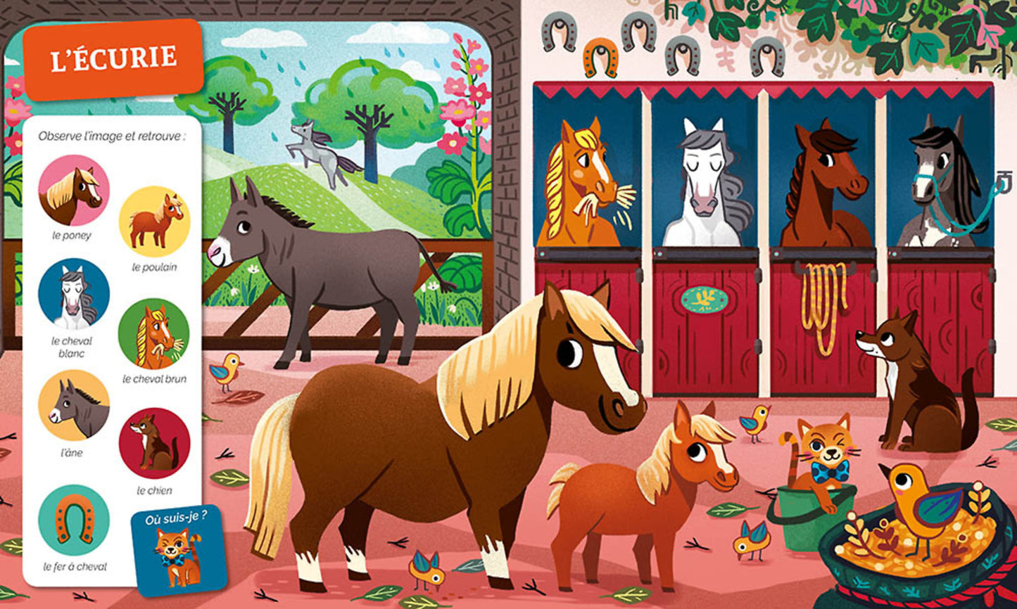 Cherche et trouve des tout-petits / A la ferme