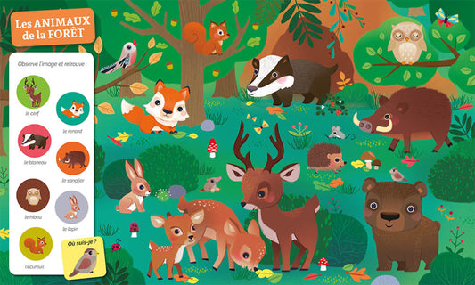 Cherche et trouve des tout-petits / Chez les animaux