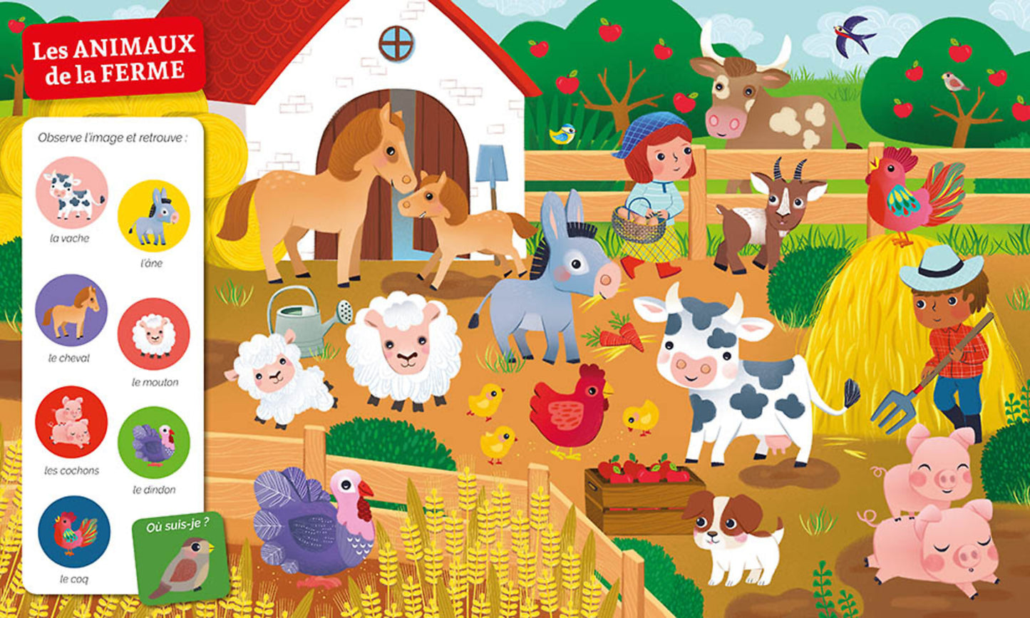 Cherche et trouve des tout-petits / Chez les animaux