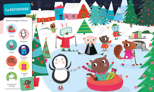 Cherche et trouve des tout-petits / Dans le froid