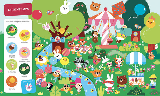 Cherche et trouve des tout-petits / Pâques