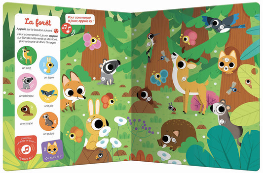 Cherche et trouve des tout-petits sonore / Les animaux