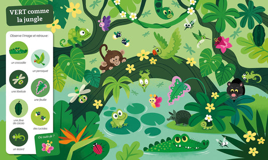 Cherche et trouve des tout-petits / Les couleurs