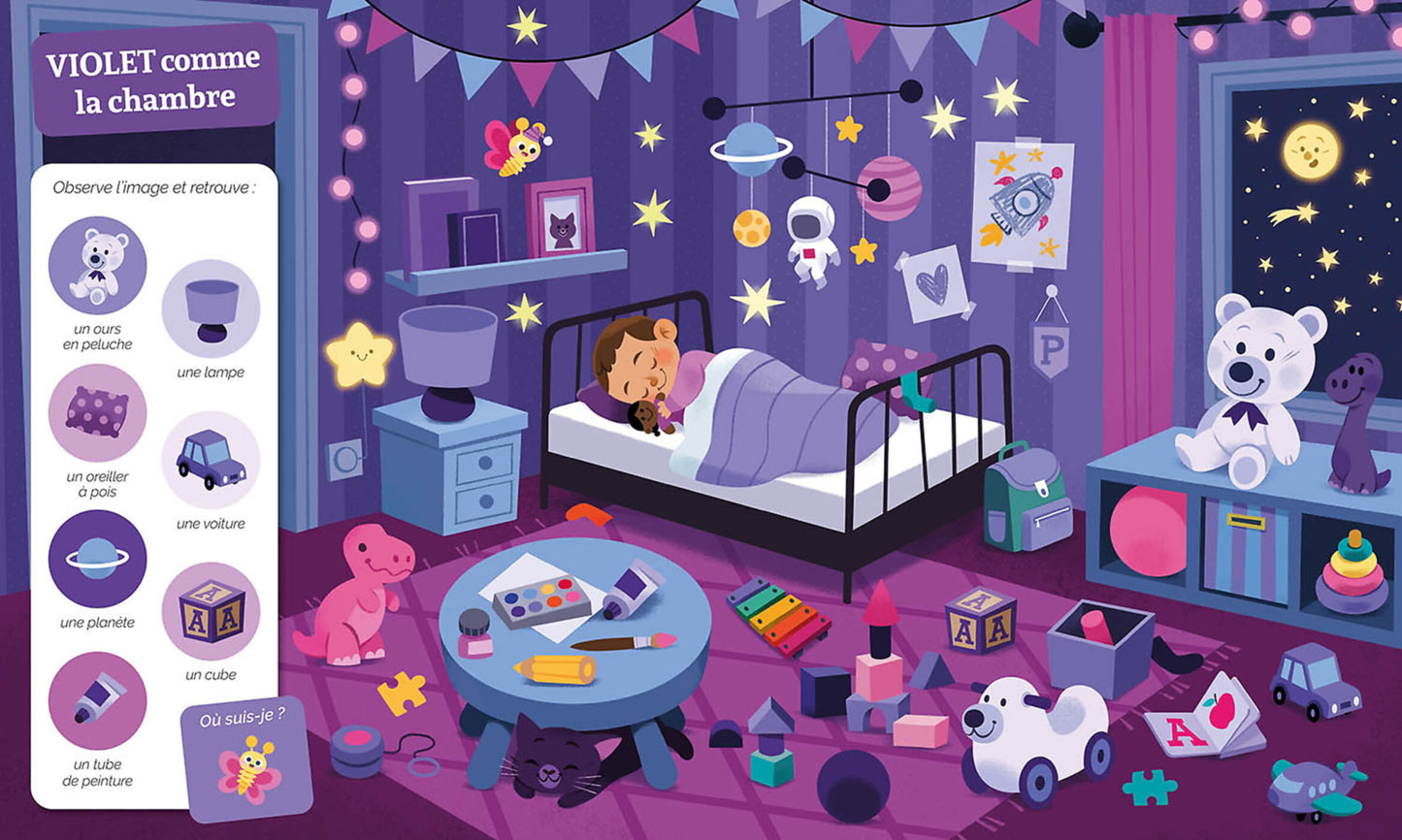 Cherche et trouve des tout-petits / Les couleurs