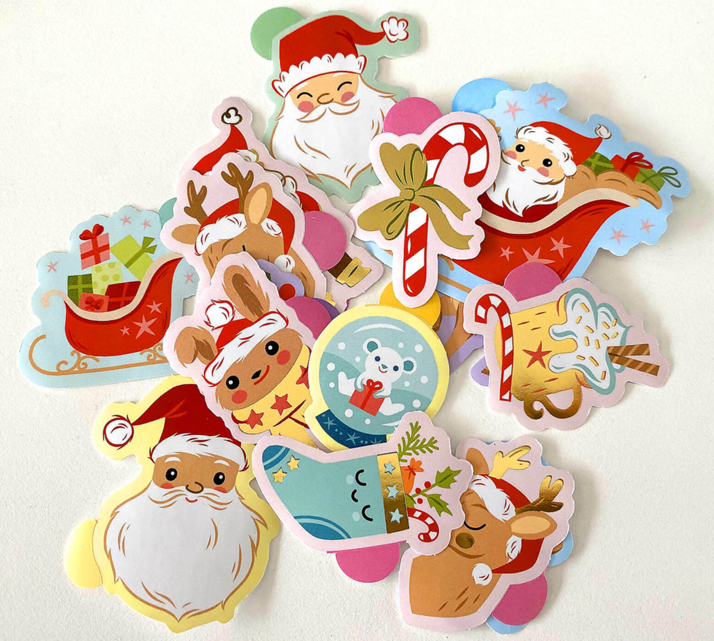 Ma pochette de 100 gommettes / Noël