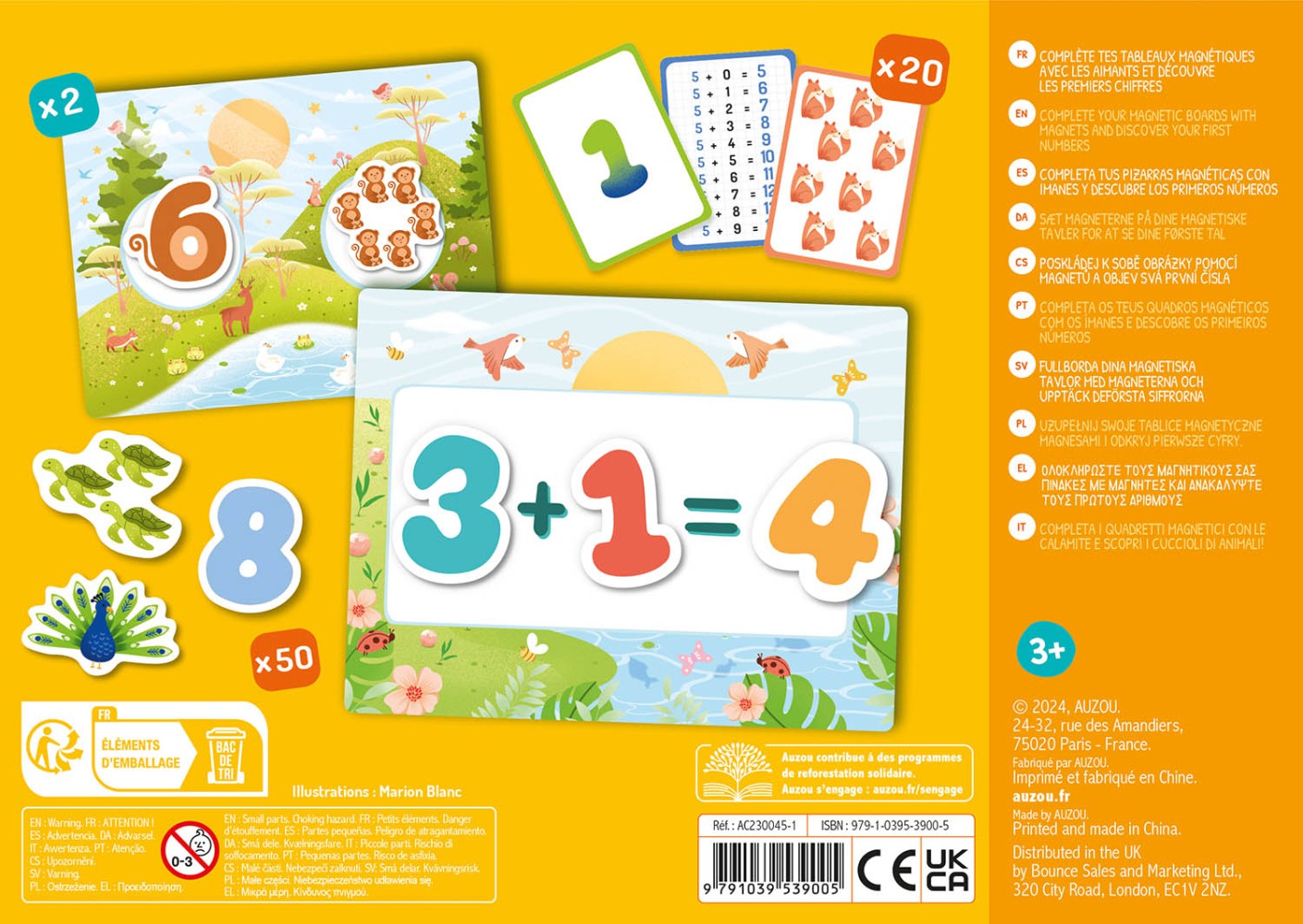 Mon petit coffret aimanté / Mes premiers chiffres