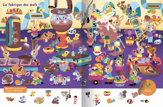 Mon cherche et trouve surprise / Vive Pâques !