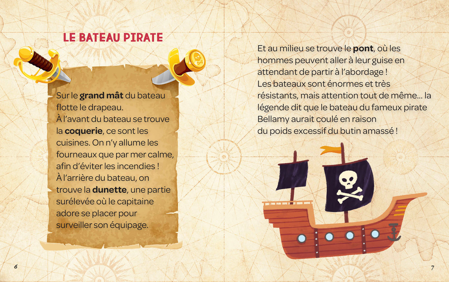 Mon trésor de pirate à déterrer