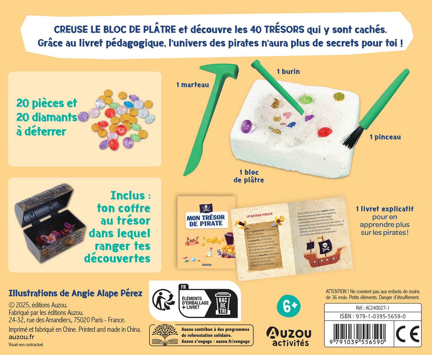 Mon trésor de pirate à déterrer