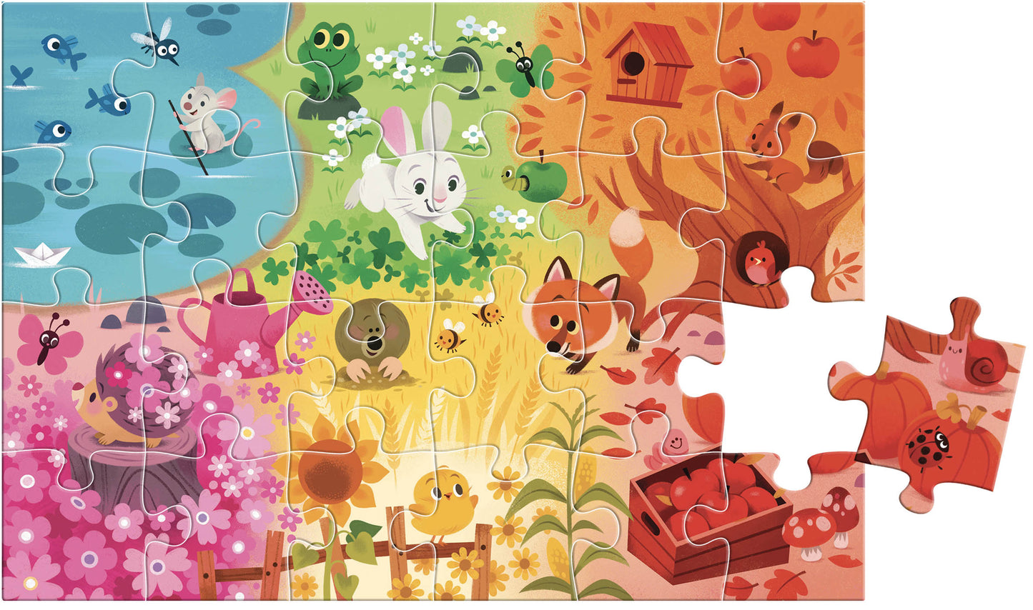 Puzzle cherche et trouve / Les couleurs
