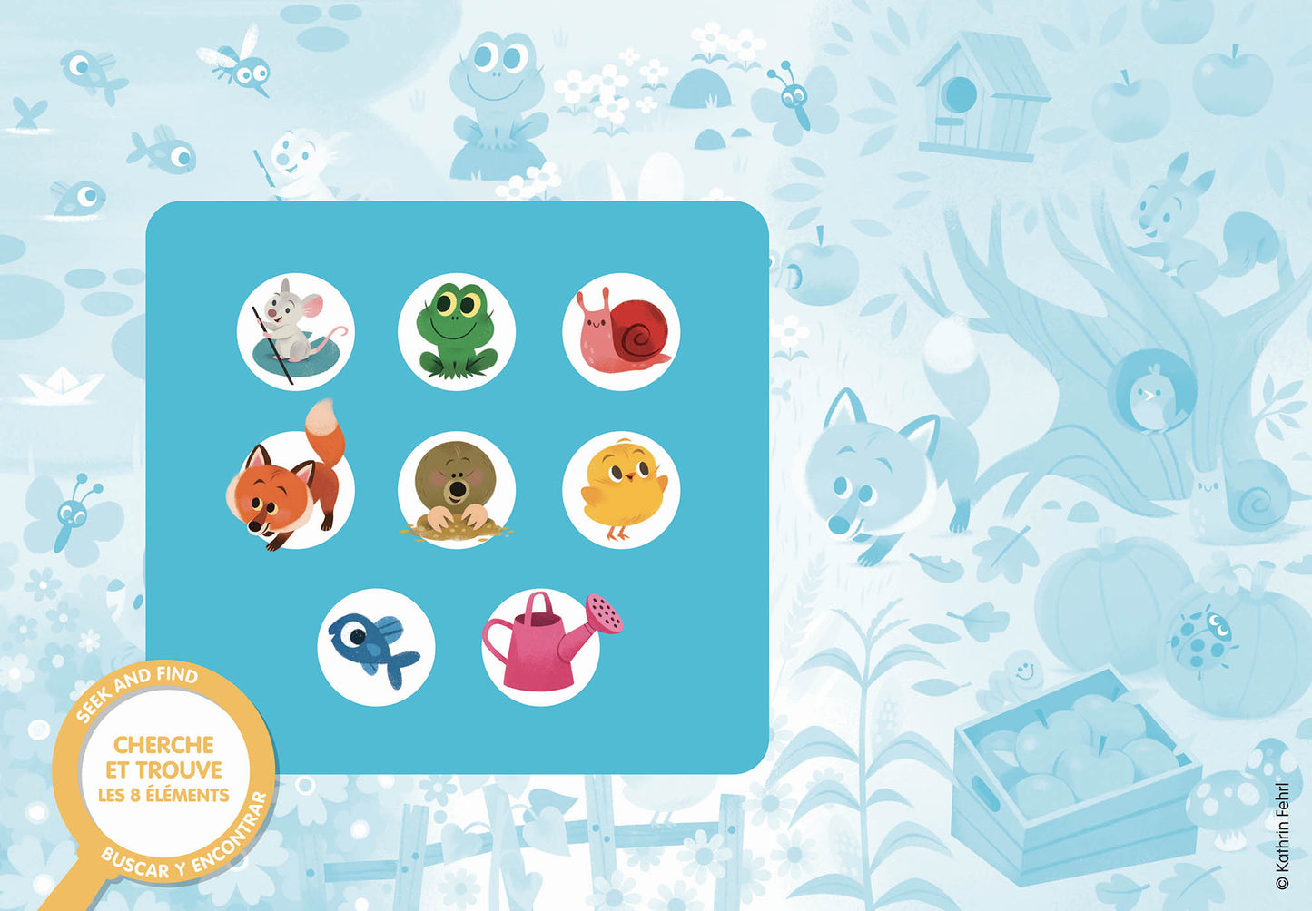 Puzzle cherche et trouve / Les couleurs