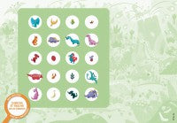 Puzzle cherche et trouve / Les dinosaures