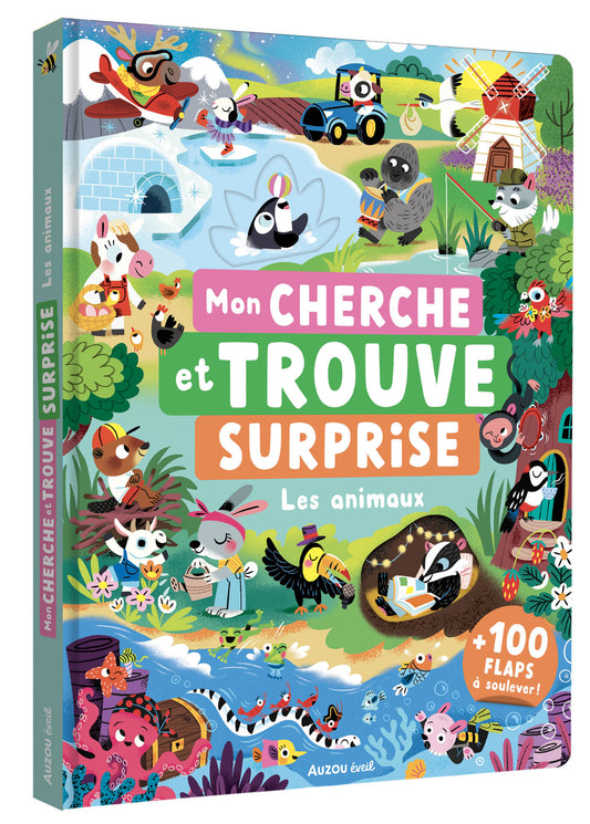 Mon cherche et trouve surprise / Les animaux