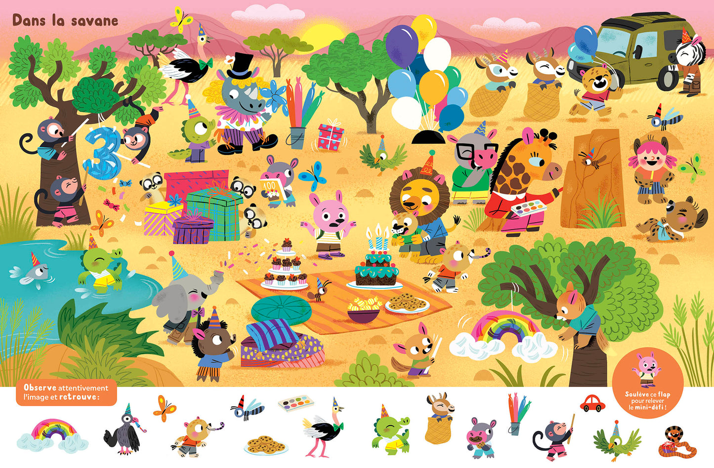 Mon cherche et trouve surprise / Les animaux