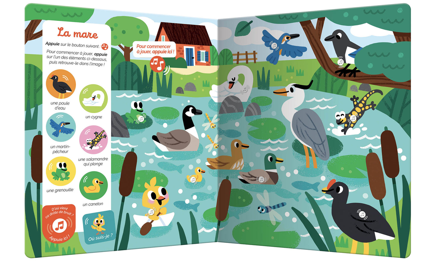 Cherche et trouve des tout-petits sonore / La ferme