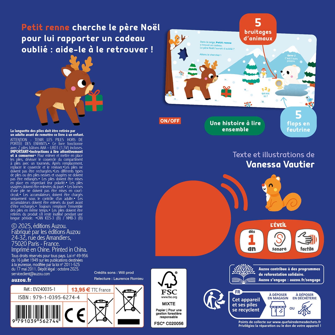 1, 2, 3, qui est là ? Joyeux Noël ?