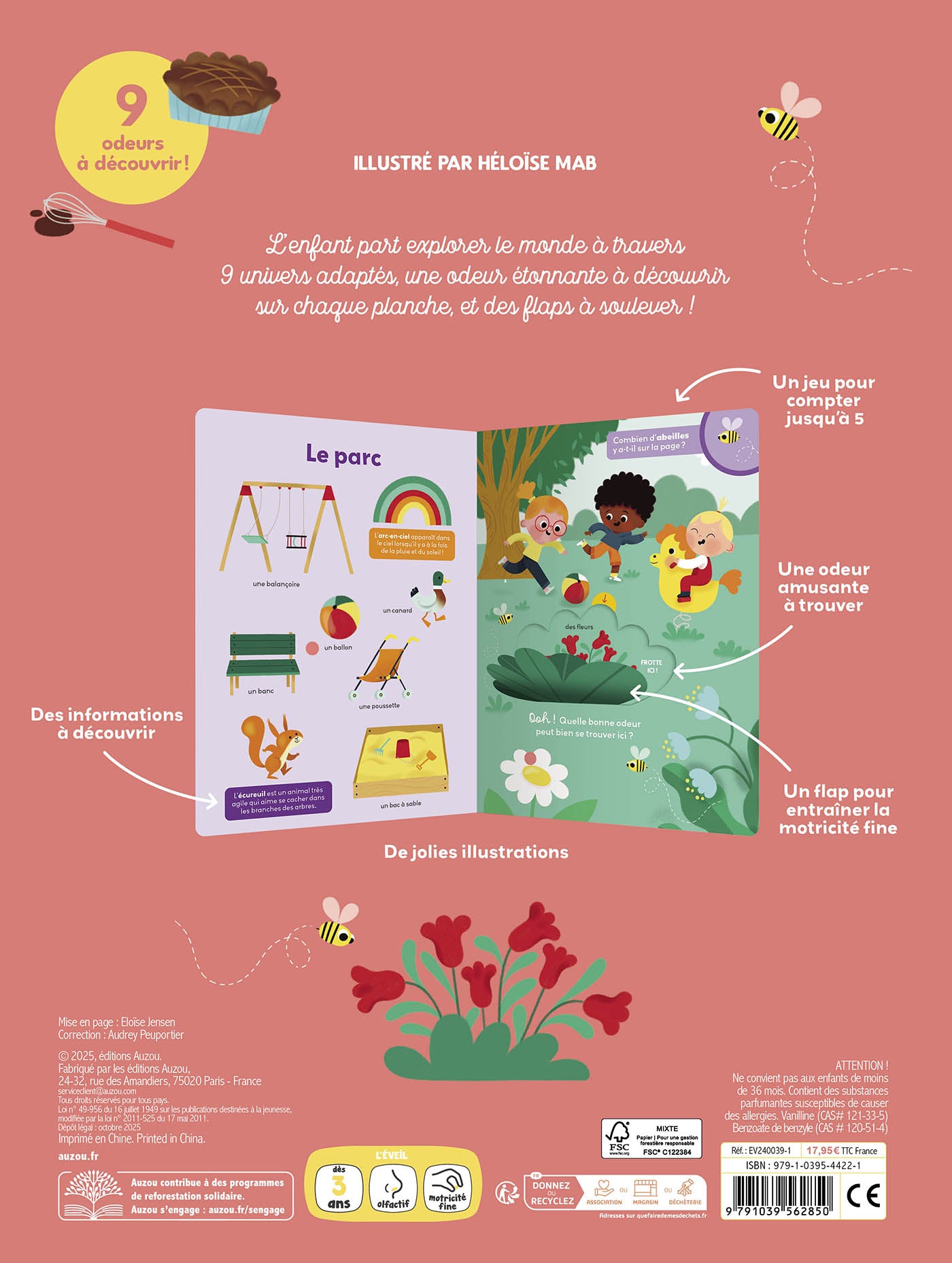 Mon grand livre des odeurs