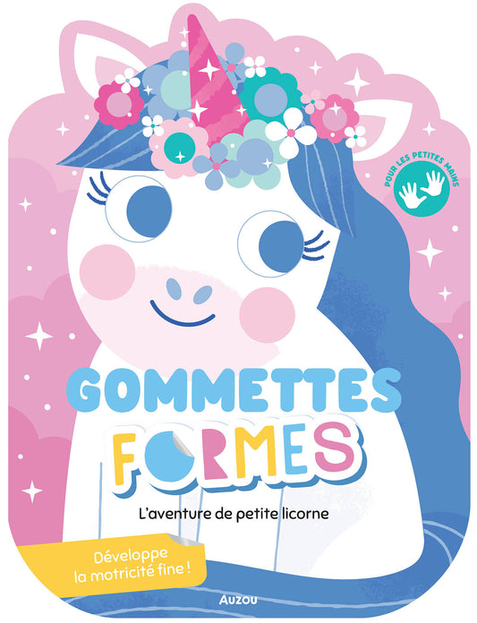 Gommettes formes / L'aventure de petite licorne