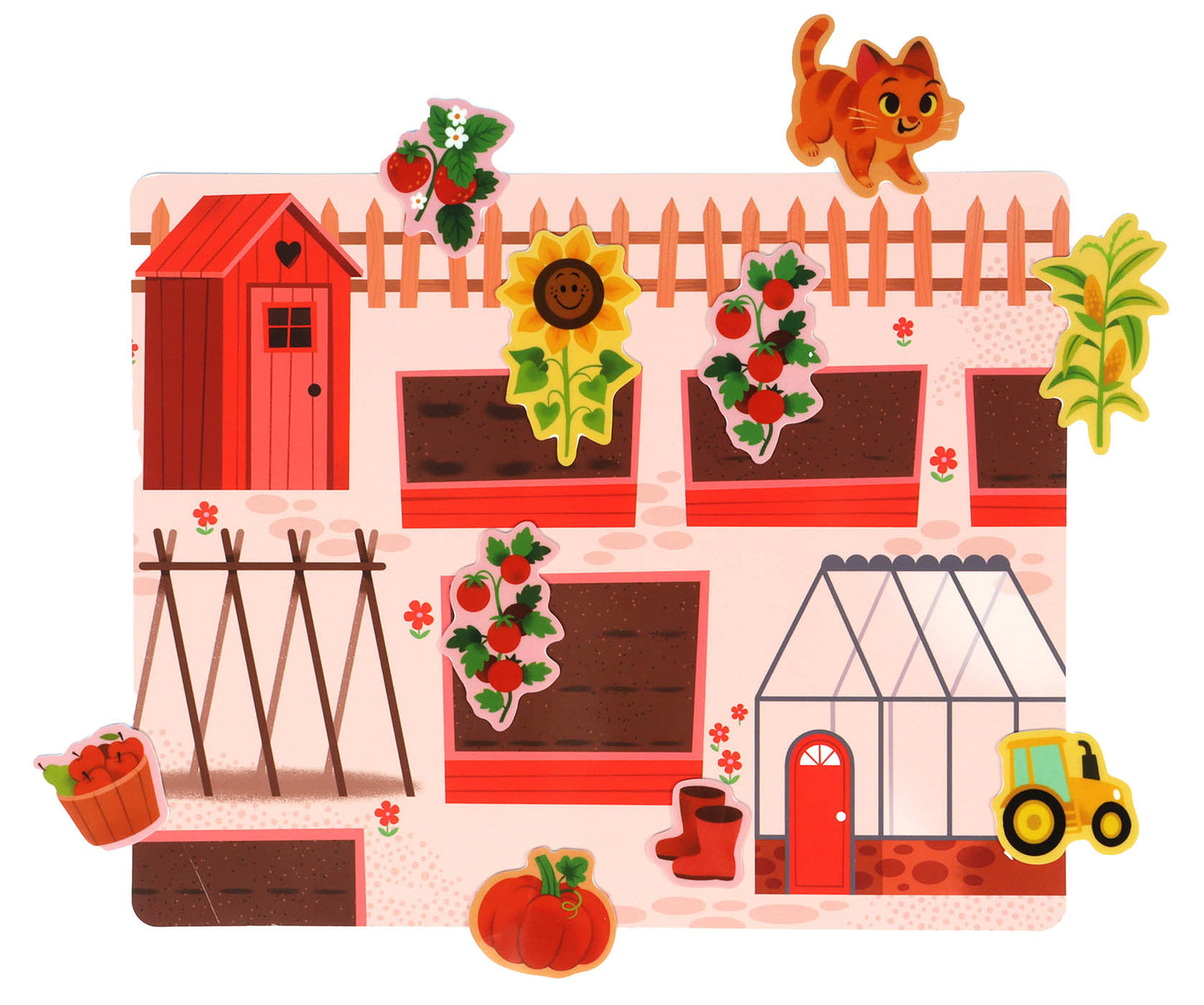 Mes premiers autocollants en relief / Les couleurs