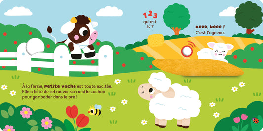 1, 2, 3, qui est lĂ ? Petite vache