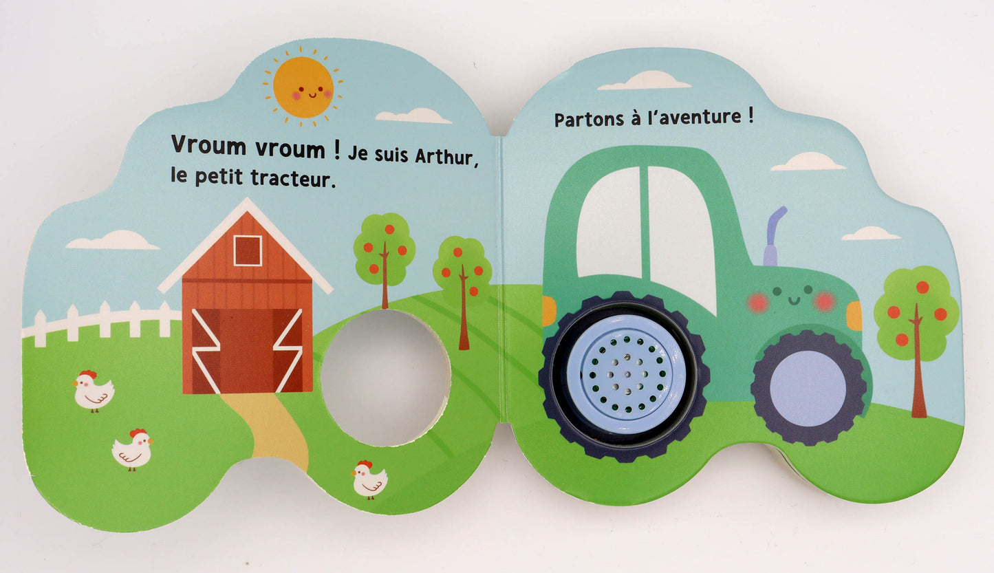 Petits véhicules sonores / Arthur le tracteur