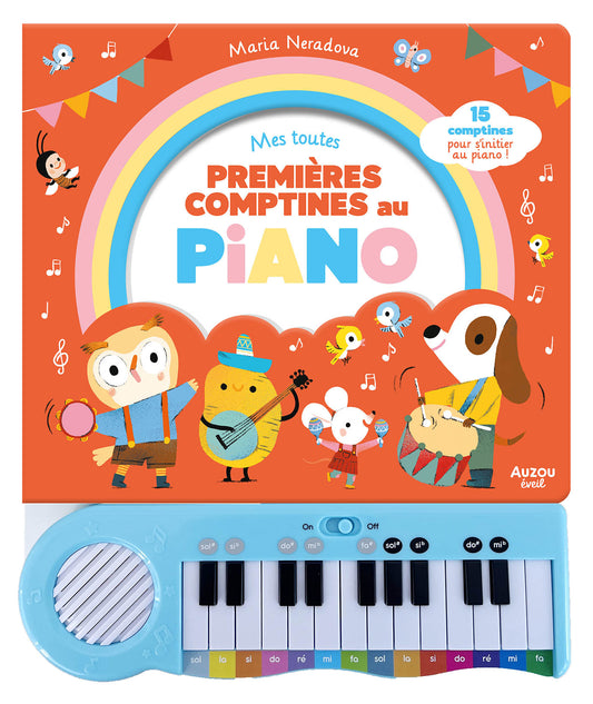 Mon livre piano / Mes toutes premières comptines au piano